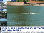 La Policía sacó a un joven que nadaba en los lagos de Palermo