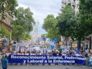 Enfermería porteña se reúne en la Legislatura por mejoras laborales