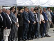 Wolff honra a los policías de la Ciudad caídos en servicio