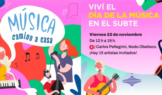 el-Subte-celebra-el-Dia-de-la-Musica-con-un-recital-en-la-Linea-B