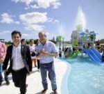 Axel Kicillof inauguró piscinas infantiles en el Complejo Termal de Tapalqué