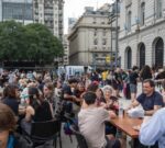 Más de 10 mil personas disfrutaron durante la tarde en la explanada del Palacio Libertad