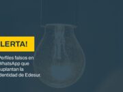 Edesur advierte sobre perfiles falsos en redes sociales y WhatsApp