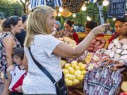 Villa Urquiza se llena de sabores con una feria de productos saludables