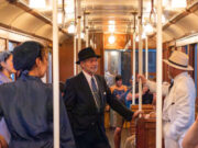 Linea A: Celebran el Día del Himno con recorridos en los coches La Brugeoise