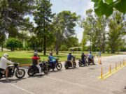 La Ciudad suma cámaras para monitorear los exámenes de motos