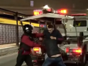 Violento episodio en Palermo tras un control de alcoholemia