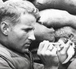 La imagen que conmovió al mundo: el sargento que alimentó y cuidó a un gatito en medio de la Guerra de Corea