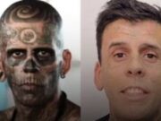 El hombre más tatuado del mundo muestra su nueva cara