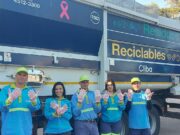 Benito Roggio Ambiental se suma al Octubre Rosa con guantes rosas