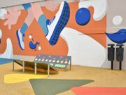 El Patio Abasto estrena circuito ninja y murales temáticos