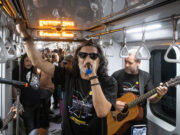 El Subte celebró su día con conciencia, música y prevención