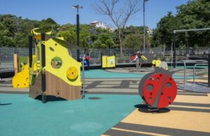 Renovaron un espacio de juegos con eje en la inclusión y la seguridad