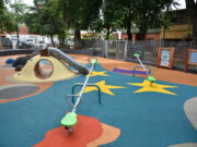 Villa del Parque suma un espacio lúdico renovado con identidad educativa