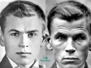 La cara de un soldado después de haber combatido 4 años en la guerra