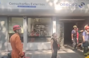 Alarma en Palermo por el derrumbe de un edificio con consultorios médicos