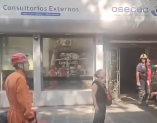 Alarma en Palermo por el derrumbe de un edificio con consultorios médicos