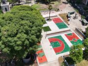 La Ciudad completó la transformación de Plaza Houssay