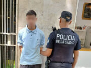 Delito grabado y detención inmediata en el corazón porteño