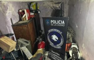 Desbaratan desarmadero clandestino en Saavedra con autopartes por $25 millones