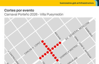 Carnavales en la Ciudad: Conocé los cortes por los festejos
