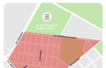 Cortes de tránsito en Núñez por los shows de AC/DC en River