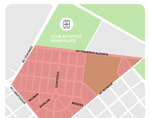 Cortes de tránsito en Núñez por los shows de AC/DC en River