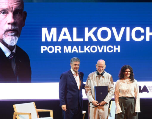 La Ciudad de Buenos Aires distinguió a John Malkovich