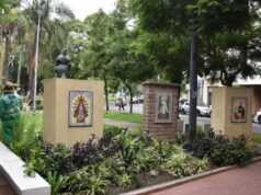 Renovaron la Plazoleta Dr. Avelino Gutiérrez en Parque Chacabuco tras un pedido vecinal