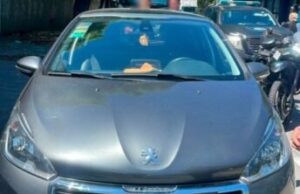 Un Peugeot 208 mellizo activó el Anillo Digital y terminó con un detenido en Pompeya