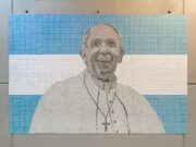 San José de Flores incorpora un mural en honor al Papa argentino