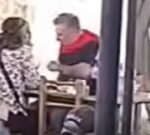 Un matrimonio se fue sin pagar y los escracharon