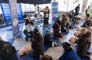 Más de 100 vecinos participaron de una jornada gratuita de salud