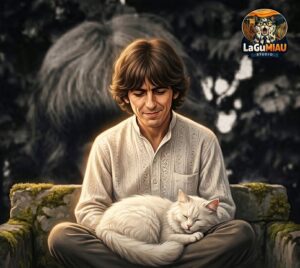 George Harrison, el Beatle silencioso que encontraba paz entre gatos