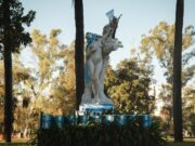 Buenos Aires se viste de celeste y blanco para vivir el Mundial