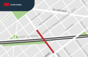 Importantes cortes de tránsito por trabajos ferroviarios en Villa Devoto