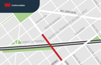 Importantes cortes de tránsito por trabajos ferroviarios en Villa Devoto