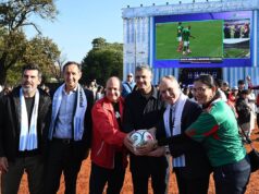 La Ciudad inauguró el Fan Fest del Mundial 2026 en Palermo