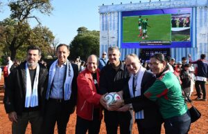 La Ciudad inauguró el Fan Fest del Mundial 2026 en Palermo