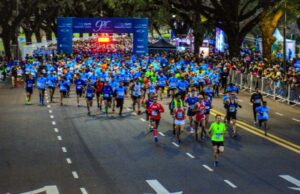 Palermo fue escenario de una multitudinaria carrera por el Día de la Independencia.