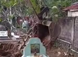 En Indonesia excavan cadáveres para dar lugar a otros más