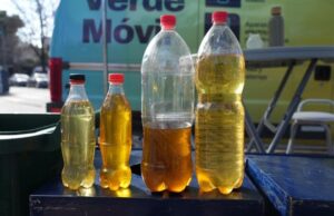La Ciudad fortalece la recolección de aceite vegetal usado en los Puntos Verdes