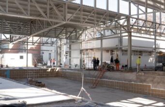 Núñez: modernizan el ISEF Romero Brest con nuevas piletas y vestuarios