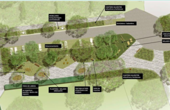 Parque Centenario: mejorarán uno de sus accesos principales