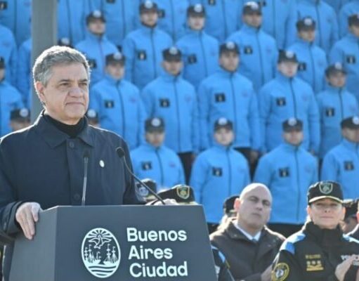 Jorge Macri reconoció a los mejores cadetes de la Policía de la Ciudad