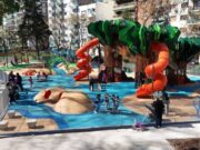 La Plaza Almagro estrenó un renovado patio de juegos