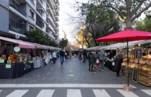 Parque Centenario se llena de sabores y productos saludables