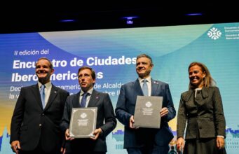 Felipe VI recibió a Jorge Macri en el Palacio de la Zarzuela